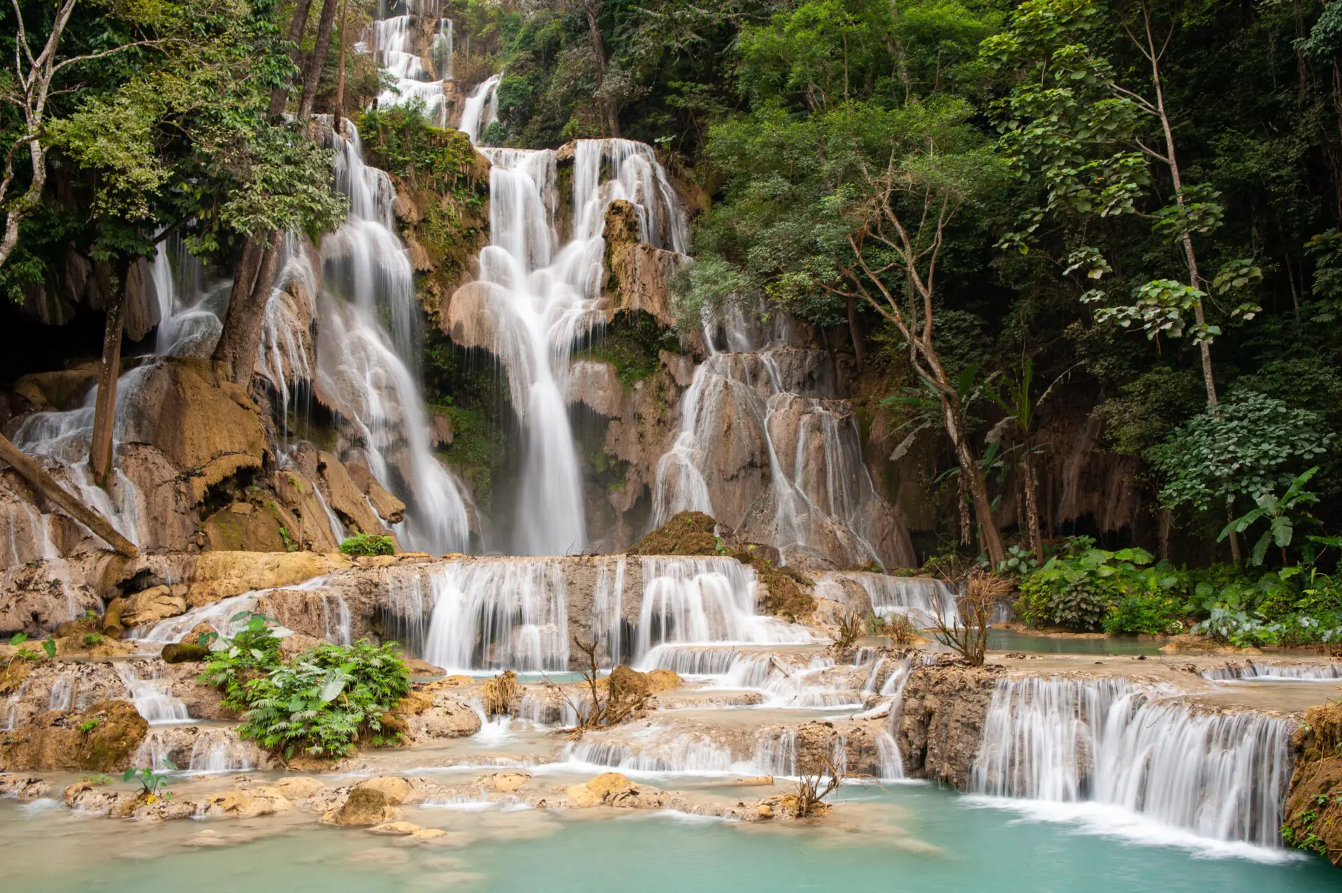 Kuang Si waterfall